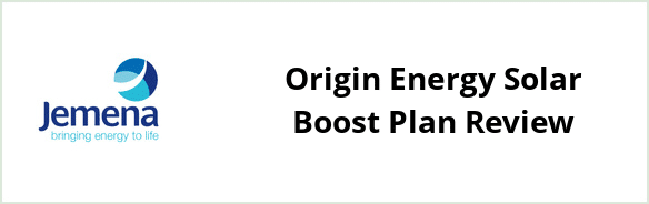 Jemena - Origin Energy Solar Boost plan Review