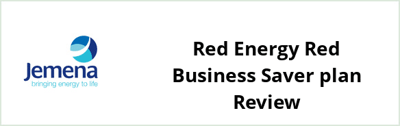 Jemena Country Network - Red Energy Red Business Saver plan Review