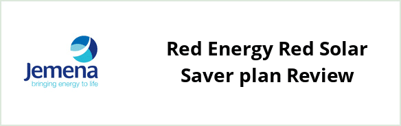 Jemena Country Network - Red Energy Red Solar Saver plan Review