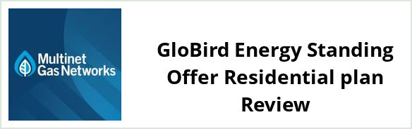 Multinet - GloBird Energy Standing Offer Residential plan Review