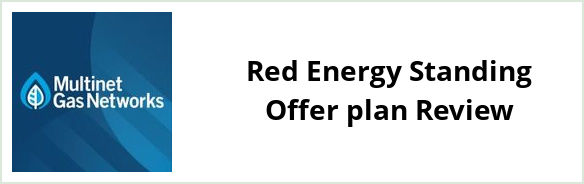 Multinet - Red Energy Standing Offer plan Review