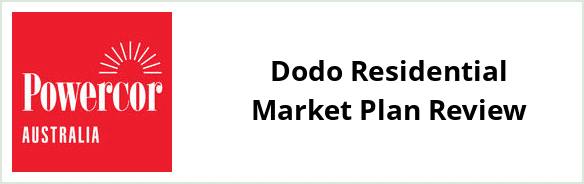 Powercor - Dodo Residential Market plan Review
