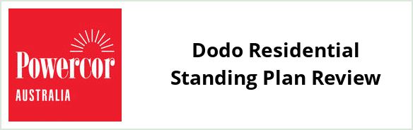 Powercor - Dodo Residential Standing plan Review