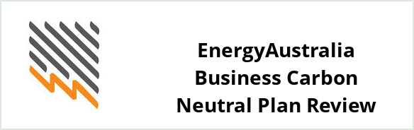SA Power Networks - EnergyAustralia Business Carbon Neutral plan Review