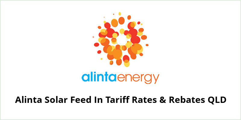 Alinta Solar Feed In Tariff Rates & Rebates QLD