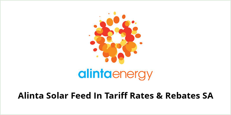 Alinta Solar Feed In Tariff Rates & Rebates SA