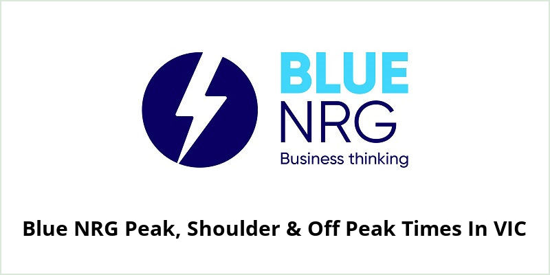 Blue NRG Peak, Shoulder & Off Peak Times In VIC