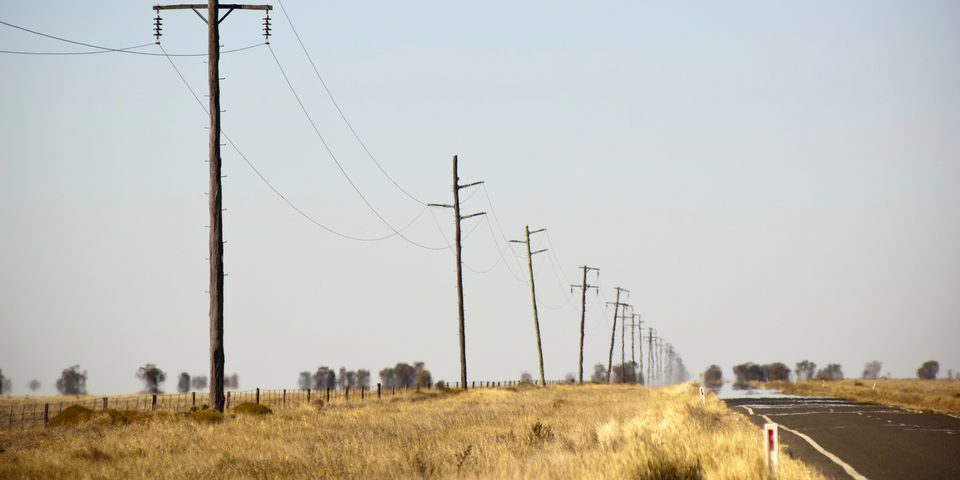 Electricity Poles in Australia