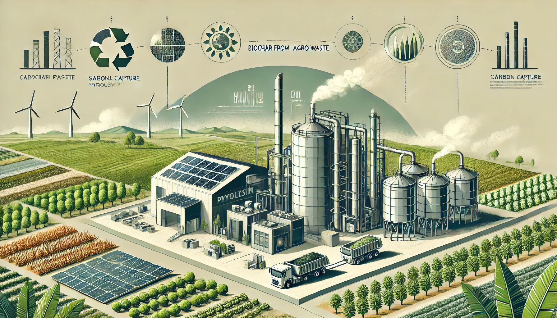 Biochar Pyrolysis Plant Manufacturer in India Biochar from Agro Waste