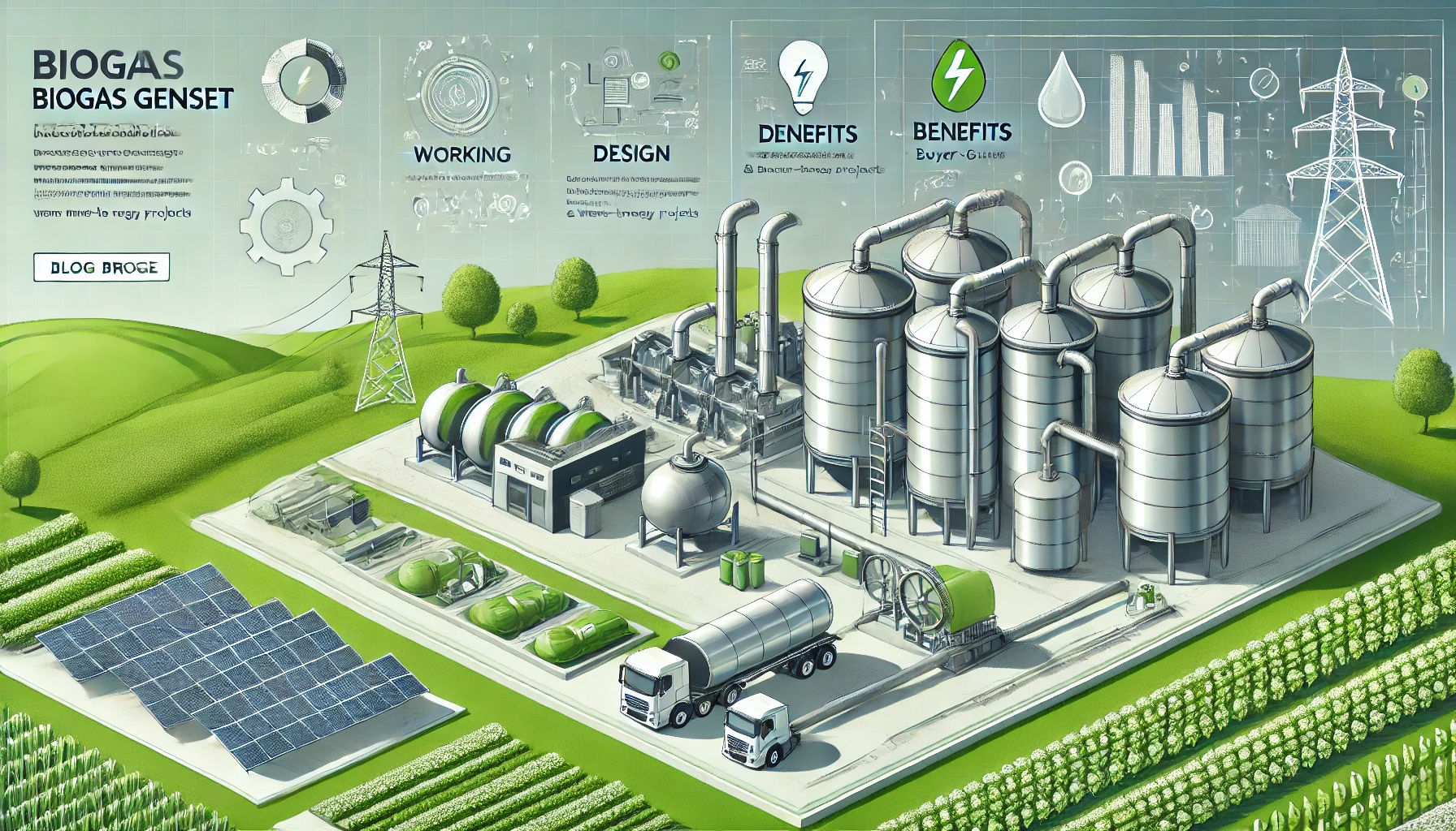 Biogas Genset Working and Design