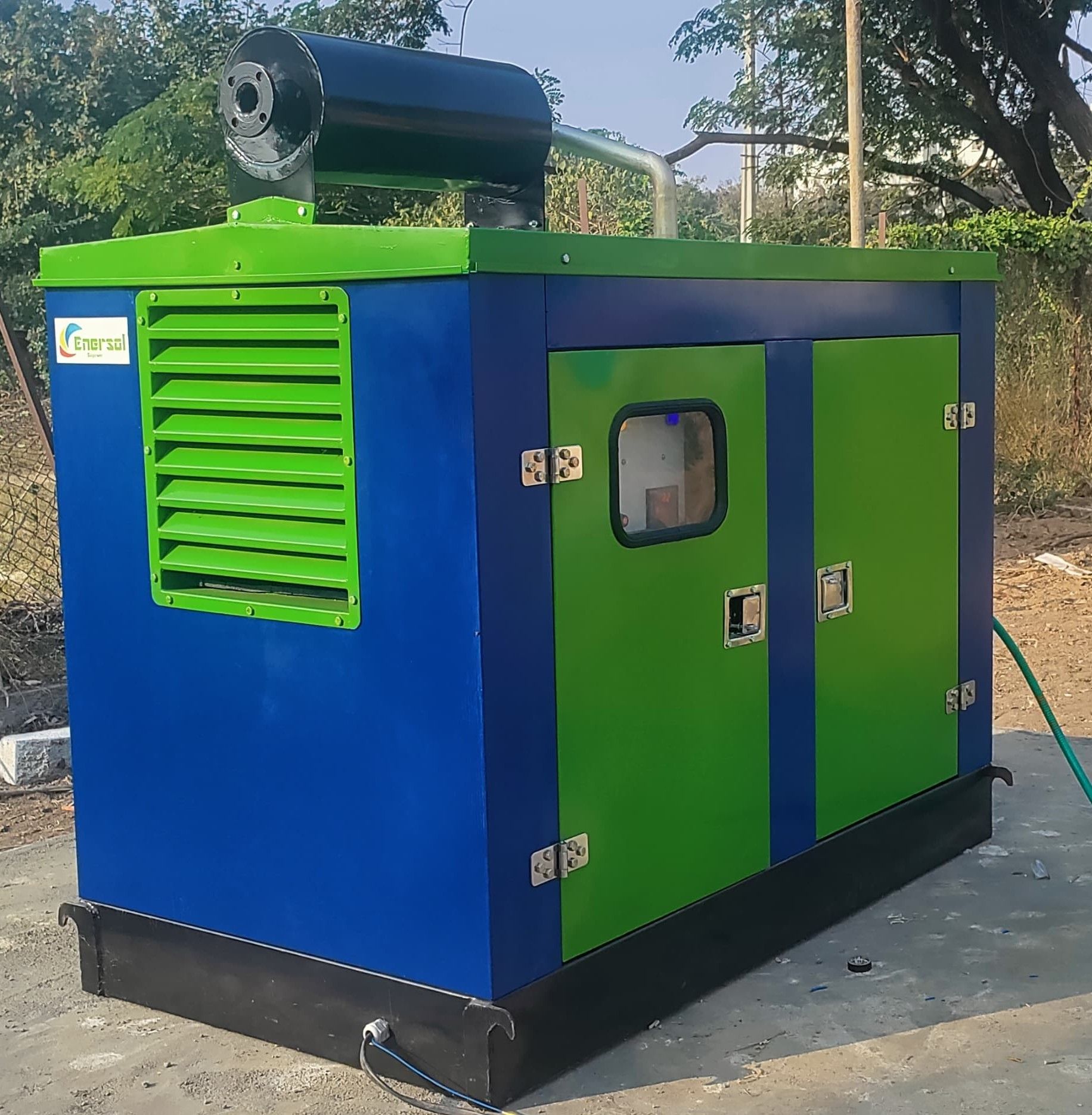 15kVA Biogas Genset for efficient clean power generation | Enersol Biopower