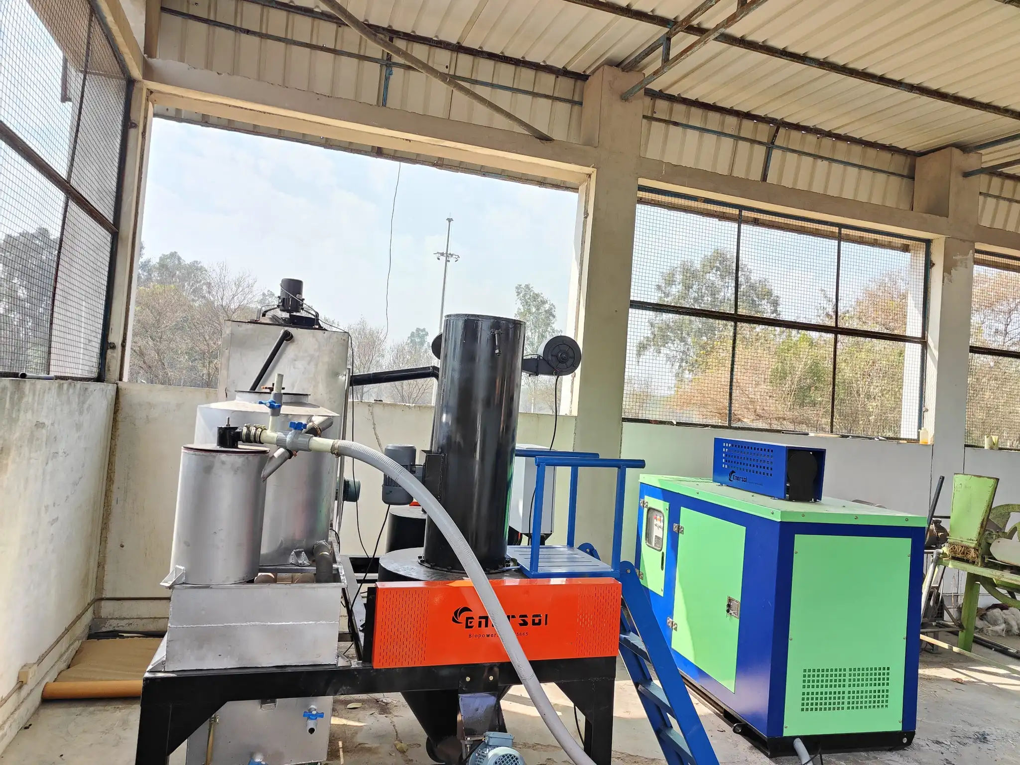 Biomass Gasifier Manufacturer in India | Enersol Biopower