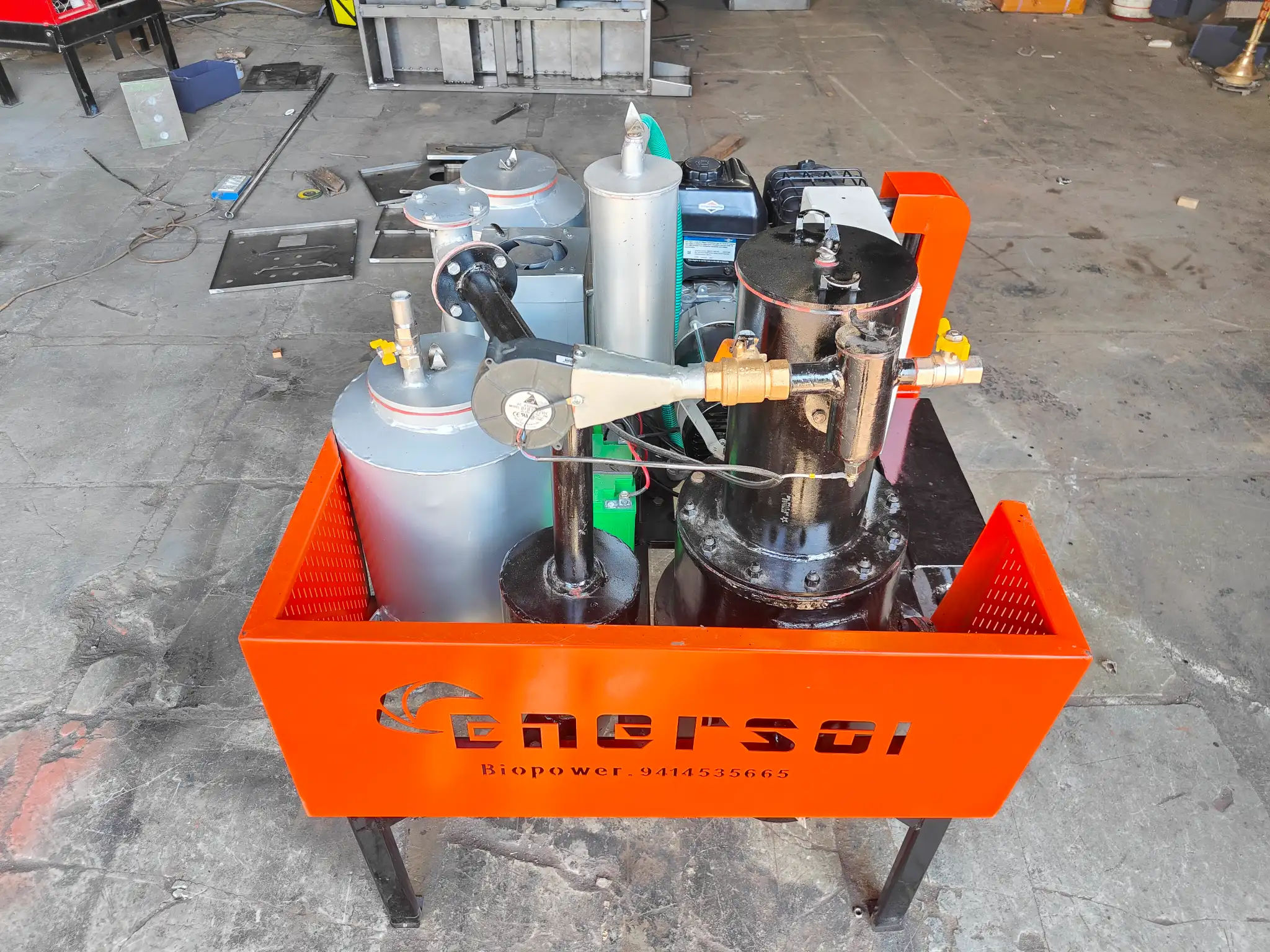 Biomass Gasifier Manufacturer in India | Enersol Biopower