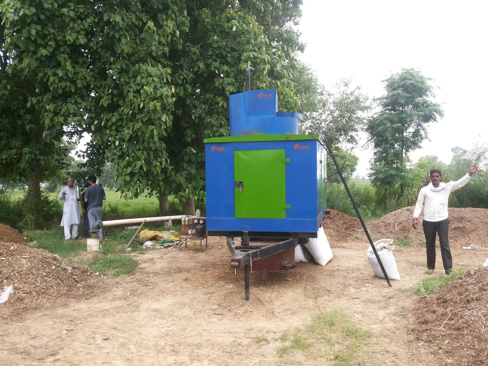 Biomass Gasifier Manufacturer in India | Enersol Biopower