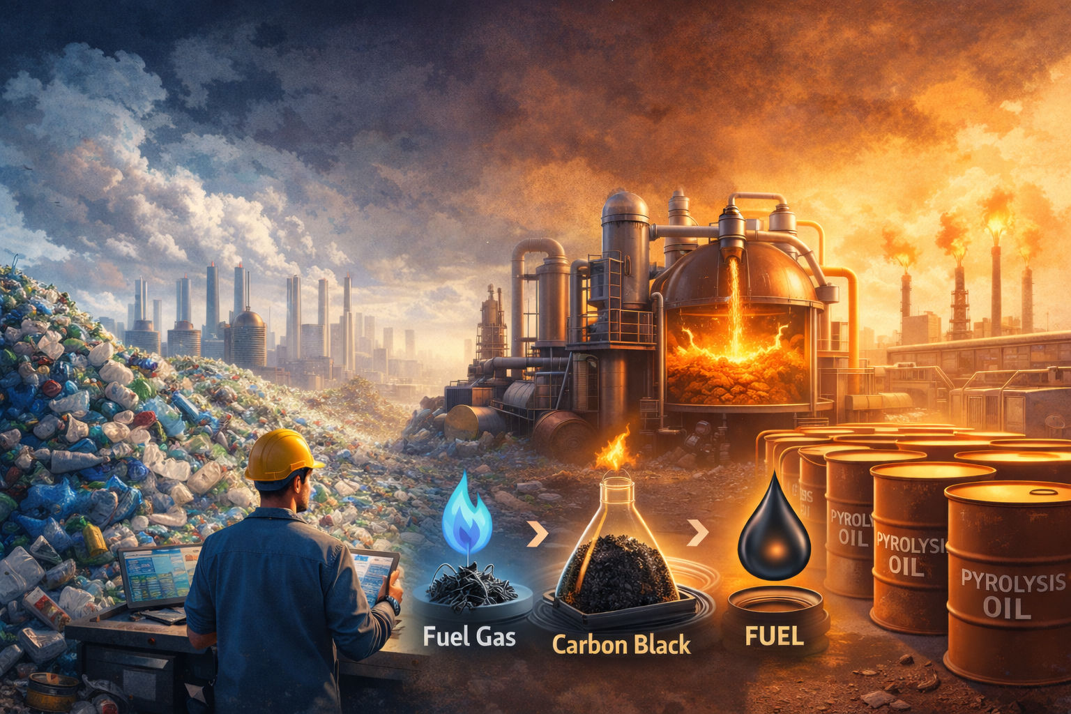 How Pyrolysis Unlocks the Hidden Value of Plastic Waste