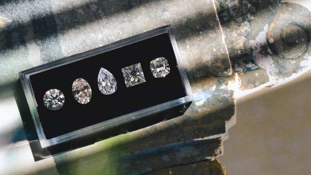 different shape diamonds