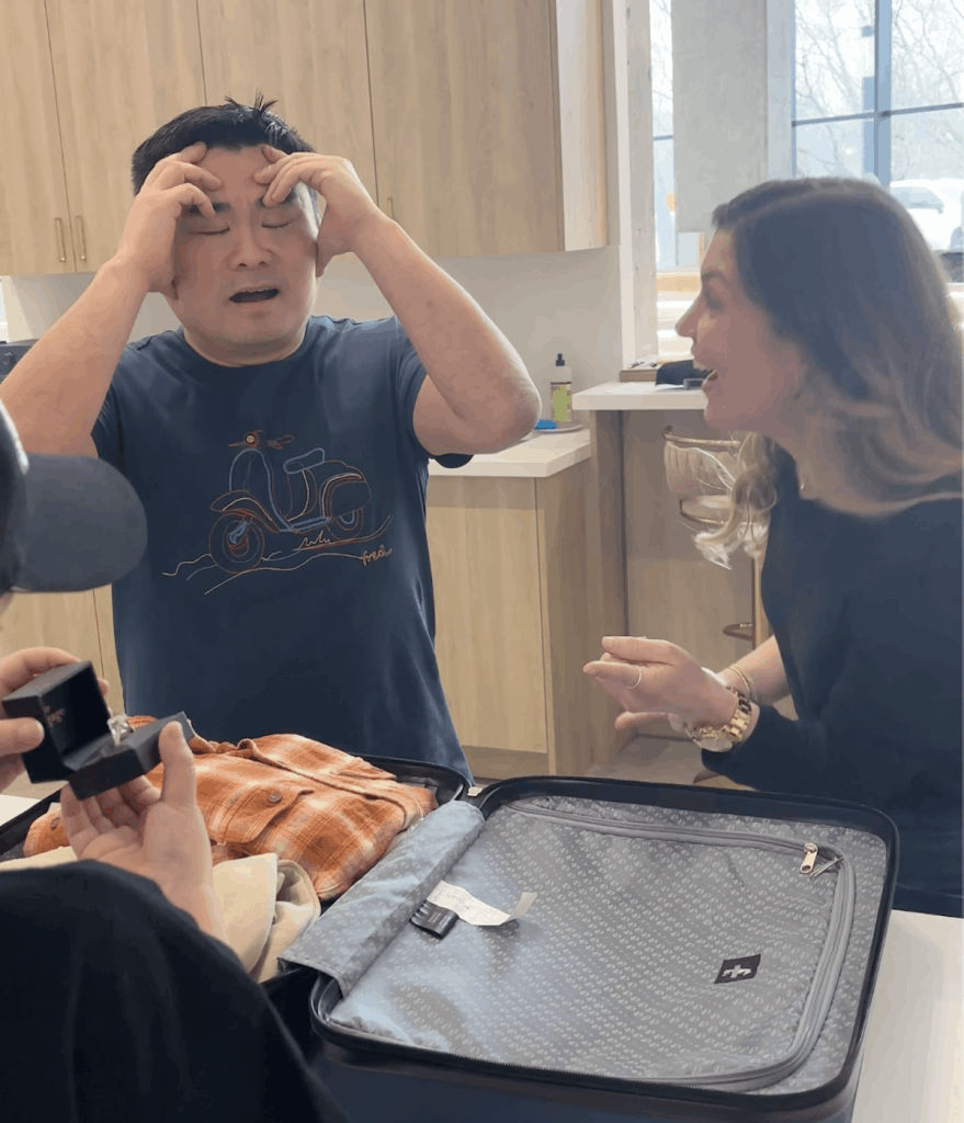 How to get your engagement ring through airport security