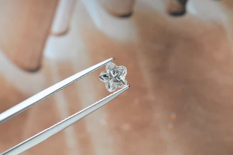 custom cut moissanite engagement rings