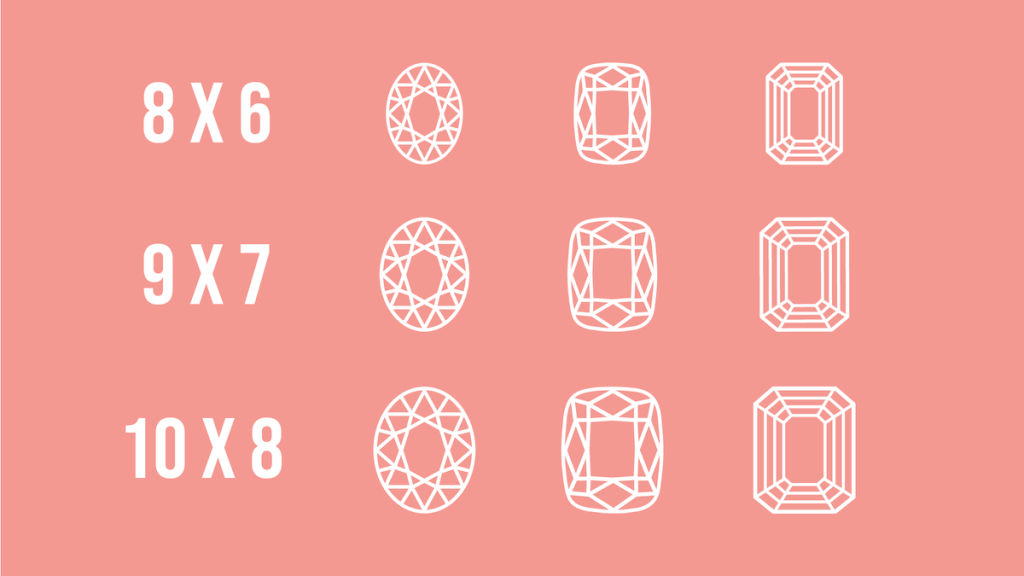 custom cut moissanite engagement ring