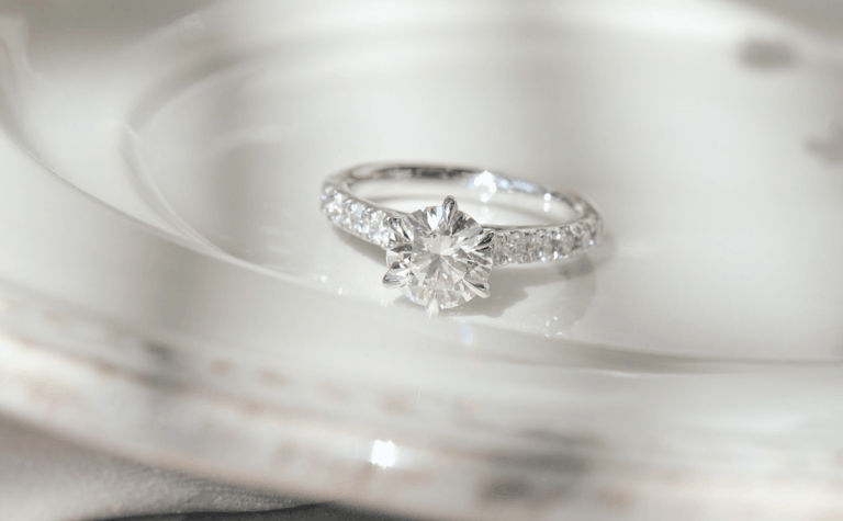 platinum vs white gold engagement ring example of white gold