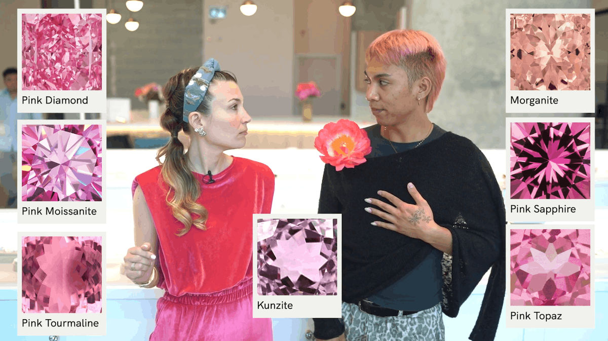 pink engagement rings