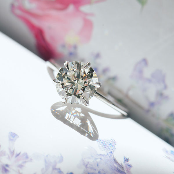 Round 6-Prong Solitaire Engagement Ring