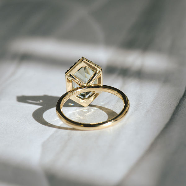 Dutch Marquise Engagement Ring With Halo-profile