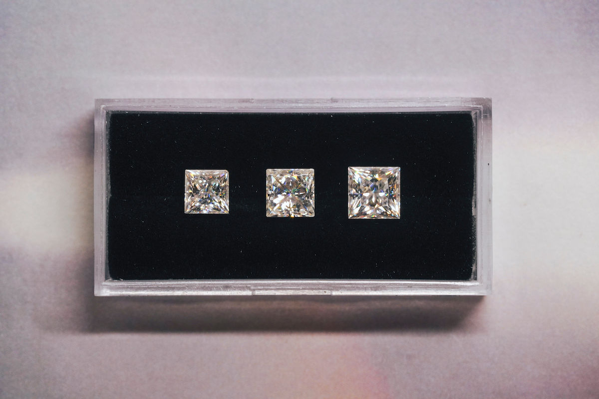 princess cut lab grown diamonds