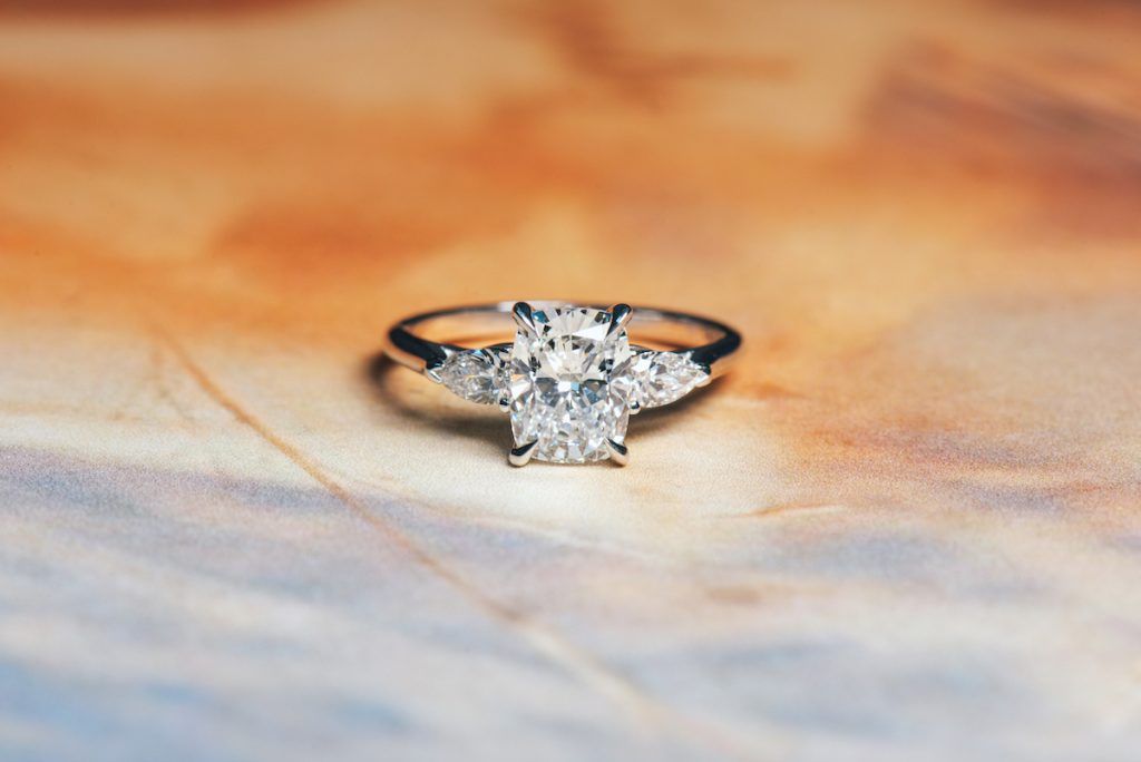 elongated cushion cut diamond