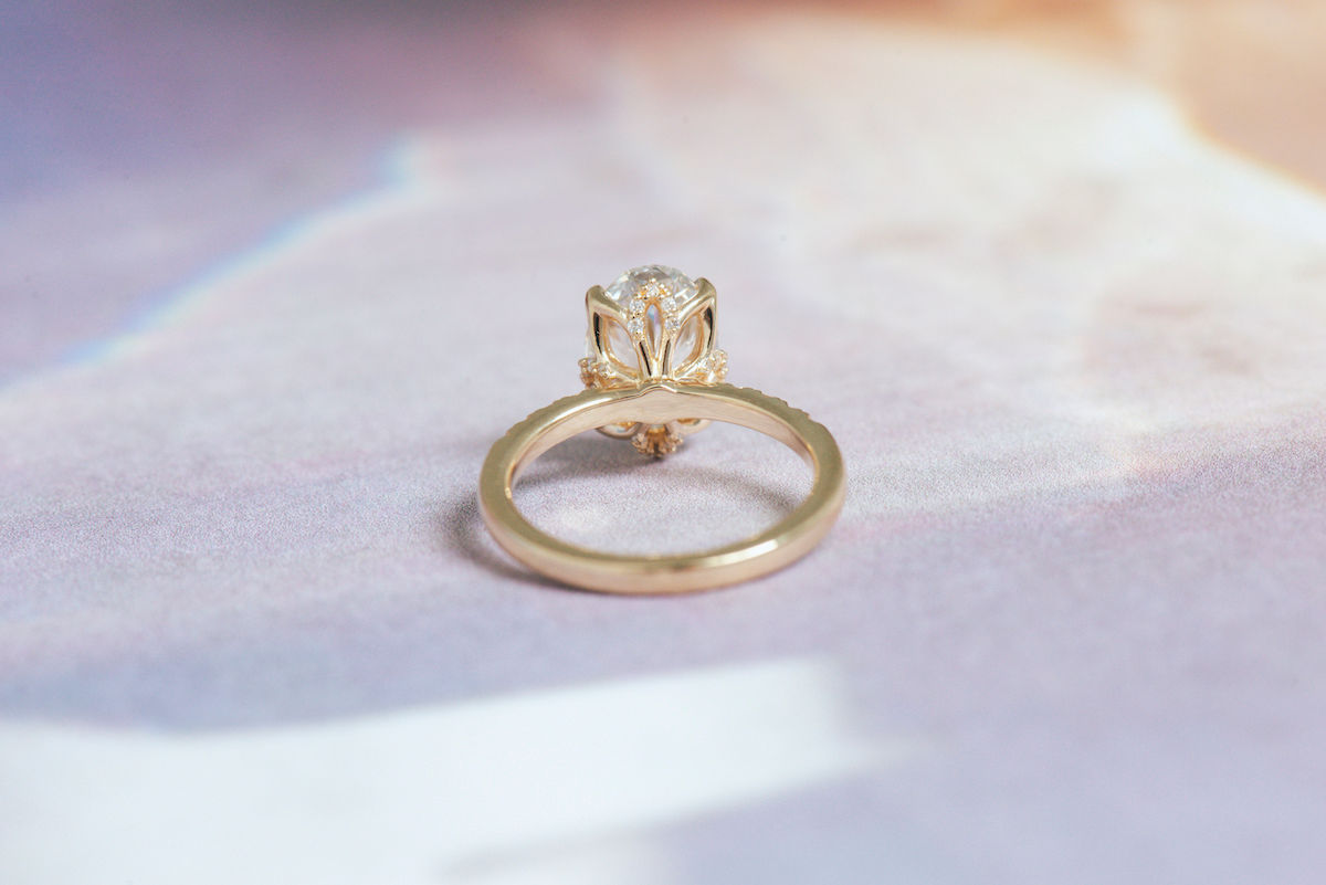 Floral Engagement Rings