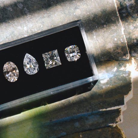different shape diamonds