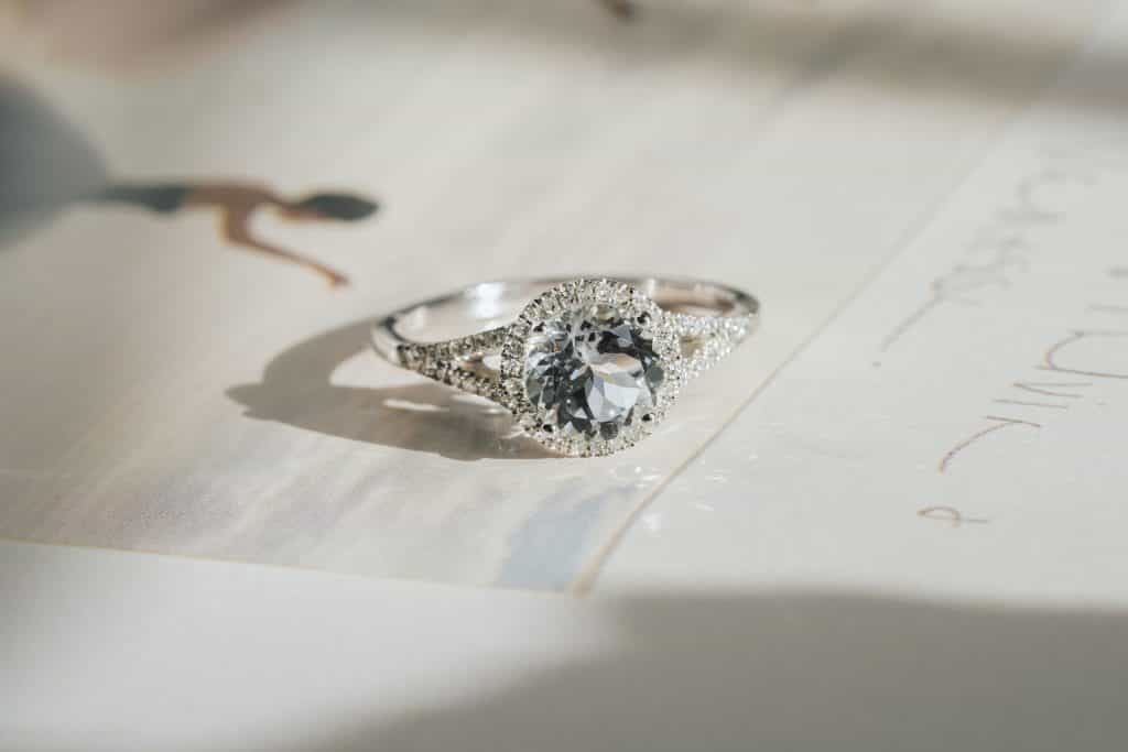 White Sapphire Ring