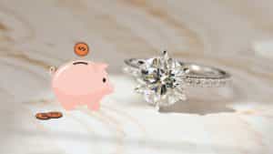 how much should you spend on an engagement ring_piggy bank