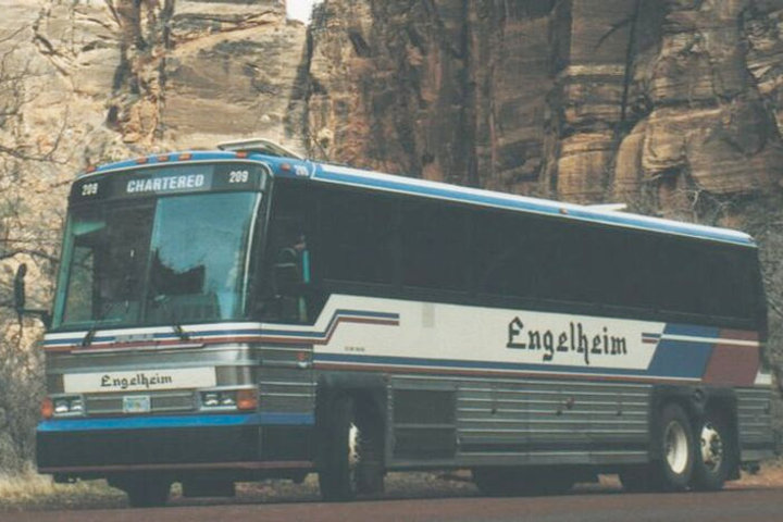 One of engelheim's first buses.