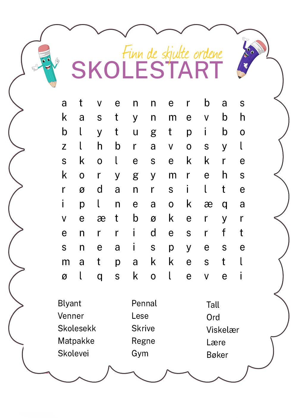Skolestart