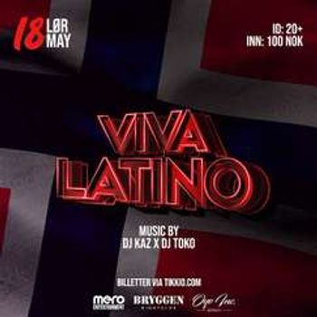 Viva Latino | Bergen 🇳🇴 18 Mai