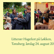 Litterær hagefest på Løkken 2024