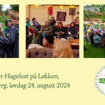 Litterær hagefest på Løkken 2024