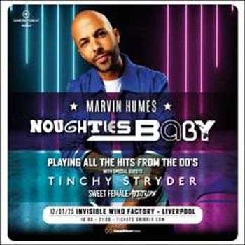 Marvin Humes Noughties Baby Tour