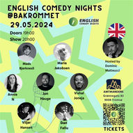 English Comedy Night @Bakrommet (29.05.2024)
