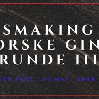 Gin Smaking "Norske Gins" Runde 3