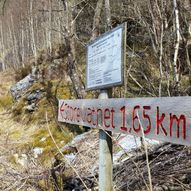 Norddalsfjord Svanevatnet - Gjelefjellet - Lendingsholten, rundtur