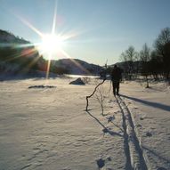 Skitur til Lysenuten - nydelig rundskue