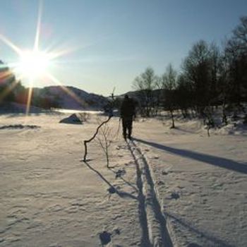 Skitur til Lysenuten - nydelig rundskue