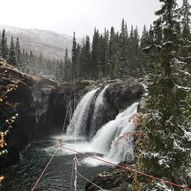 Zipline over Rjukandefossen