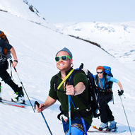 Topptur på ski til Skørsnøse (1453 moh.)