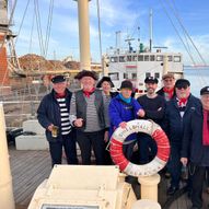 Steamship Shieldhall Steam to the Solent Cruise with the Southampton Salty Sea Dogs Shanty Band