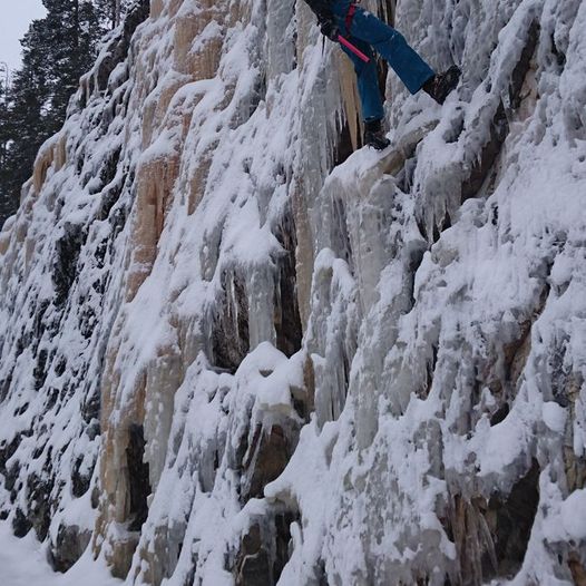 Isklatring i Eiterådalen