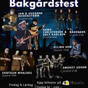 Bakgårdsfest på Blues`n