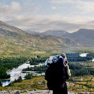 Vintervegen til Lomsdalen